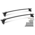 Black Aluminum Alloy Roof Rack Cross Bars for 2023 Chevrolet Traverse