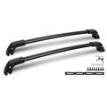 Black Aluminum Alloy Roof Rack Cross Bars for 2021 Cadillac Escalade ESV