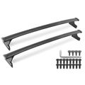 Black Aluminum Alloy Roof Rack Rails Cross Bars for Chevy Traverse 2018-2021