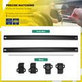 Black Aluminum Alloy Roof Rack Cross Bars for 2009-2020 Dodge Journey