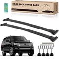 Black Aluminum Alloy Roof Rack Cross Bars for 2007-2017 Ford Expedition