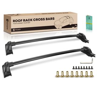 Black Aluminum Alloy Roof Rack Cross Bar for Honda CR-V 2007-2008 2010-2011