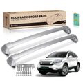 Silver Aluminum Alloy Roof Rack Cross Bars Luggage Carrier for 2016 Honda CR-V