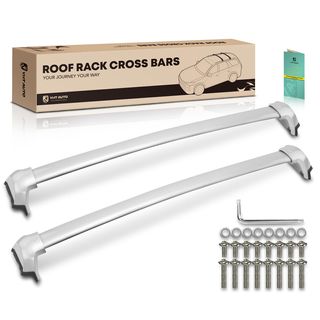 Silver Aluminum Alloy Roof Rack Cross Bars for Honda CR-V 2017-2022