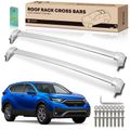 Silver Aluminum Alloy Roof Rack Cross Bars for 2018 Honda CR-V