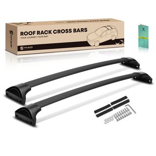 Black Aluminum Alloy Roof Rack Cross Bars for Honda Odyssey 2018-2023