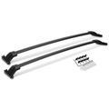 Black Aluminum Alloy Roof Rack Cross Bars for 2019 Honda Passport