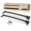 Black Aluminum Alloy Roof Rack Cross Bars for 2019 Honda Passport