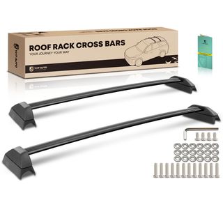 Black Aluminum Alloy Roof Rack Cross Bars for Honda CR-V 2002-2006 Sport Utility