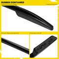 Black Aluminum Alloy Roof Rack Side Rails for Honda Odyssey 2018-2021