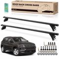 Black Aluminum Alloy Truck Bed Roof Rack Cross Bars for 2020 Jeep Gladiator