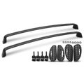 Black Aluminum Alloy Roof Rack Cross Bars for 2020 Tesla Y