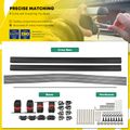 8.25-9.36 inches Universal Black Aluminum Alloy Truck Bed Tonneau Cover Roof Rack Cross Bar