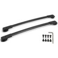 Black Aluminum Alloy Roof Rack Cross Bars for 2019 Volkswagen Atlas