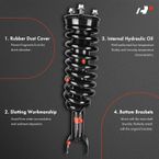 2 Pcs Front Complete Strut & Coil Spring Assembly for Dodge Dakota Mitsubishi 4WD