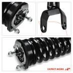 2 Pcs Front Complete Strut & Coil Spring Assembly for Dodge Dakota Mitsubishi 4WD