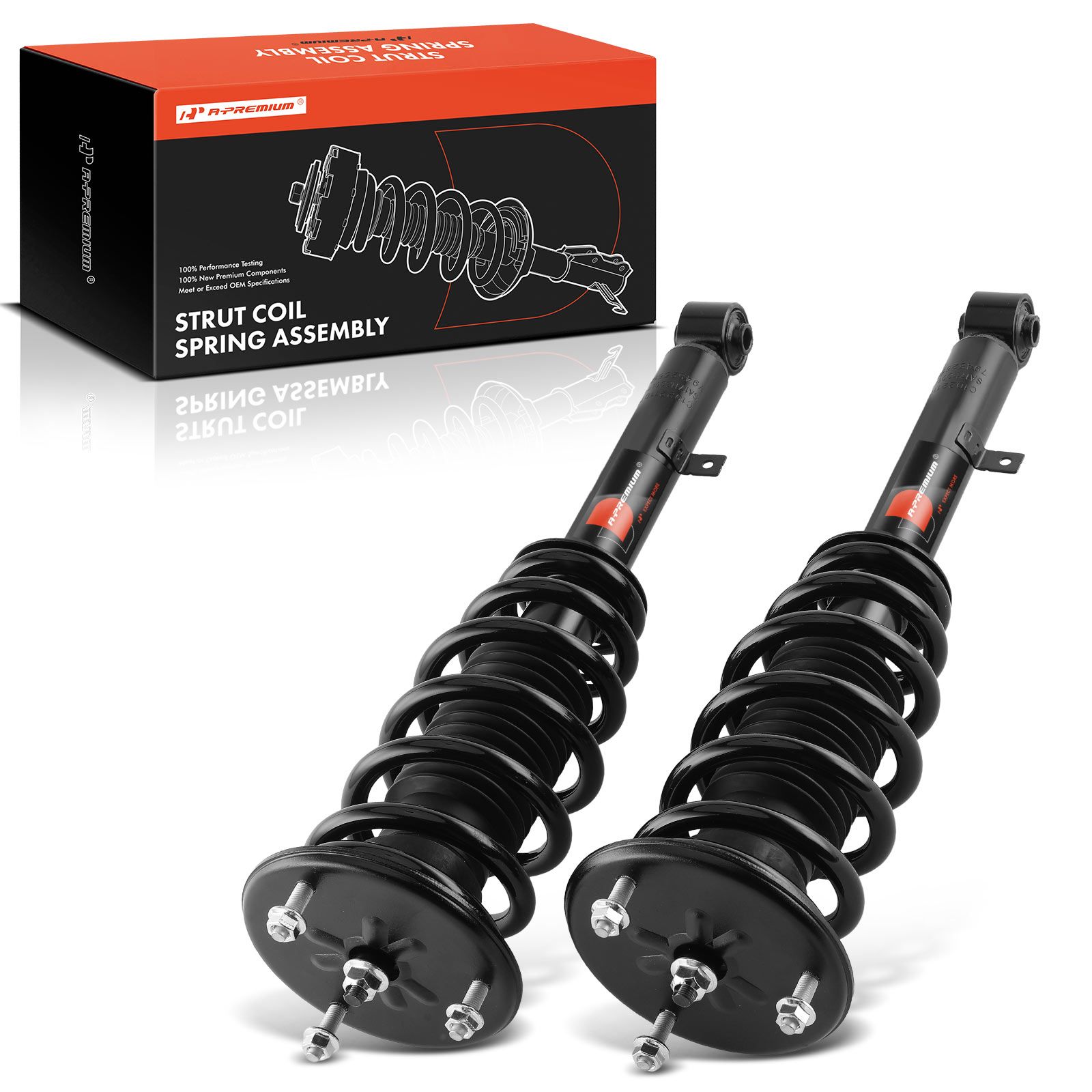 2 Pcs Front Complete Strut & Coil Spring Assembly for Lexus GS300 GS400 ...