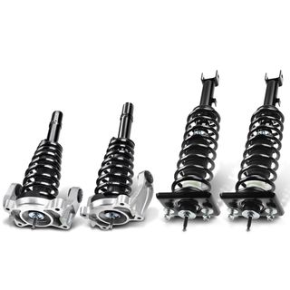 4 Pcs Front & Rear Complete Strut & Coil Spring Assembly for Chrysler Cirrus Dodge