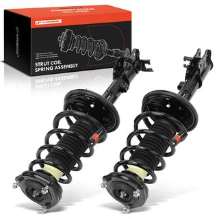 2 Pcs Rear Complete Strut & Coil Spring Assembly for Hyundai Accent 2000-2005