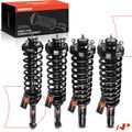 4 Pcs Front & Rear Complete Strut & Coil Spring Assembly for 1998 Honda CR-V