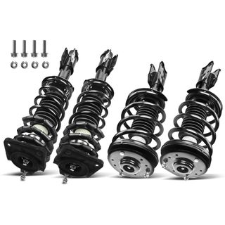 4 Pcs Front & Rear Complete Strut & Coil Spring Assembly for Chevrolet Malibu Olds