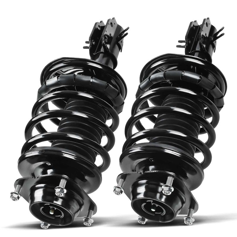 2 Pcs Front Complete Strut & Coil Spring Assembly for 1996 Ford Escort