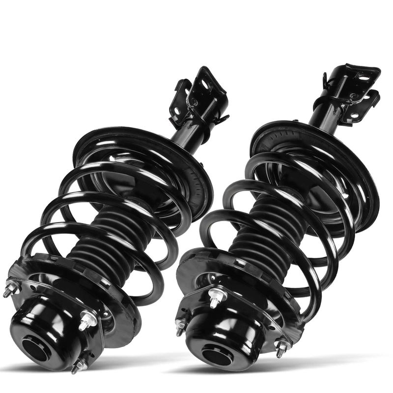 2 Pcs Front Complete Strut & Coil Spring Assembly for 1998 Dodge Grand Caravan