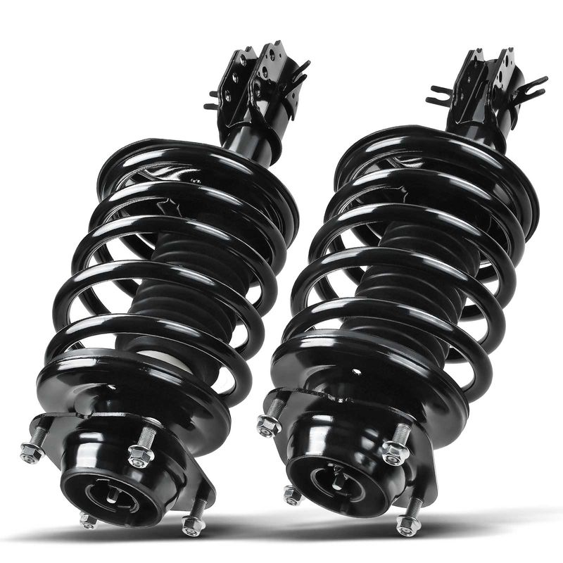 2 Pcs Front Complete Strut & Coil Spring Assembly for 2000 Ford Escort