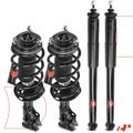 4 Pcs Front & Rear Complete Strut & Coil Spring Assembly for Honda Civic 2006-2011
