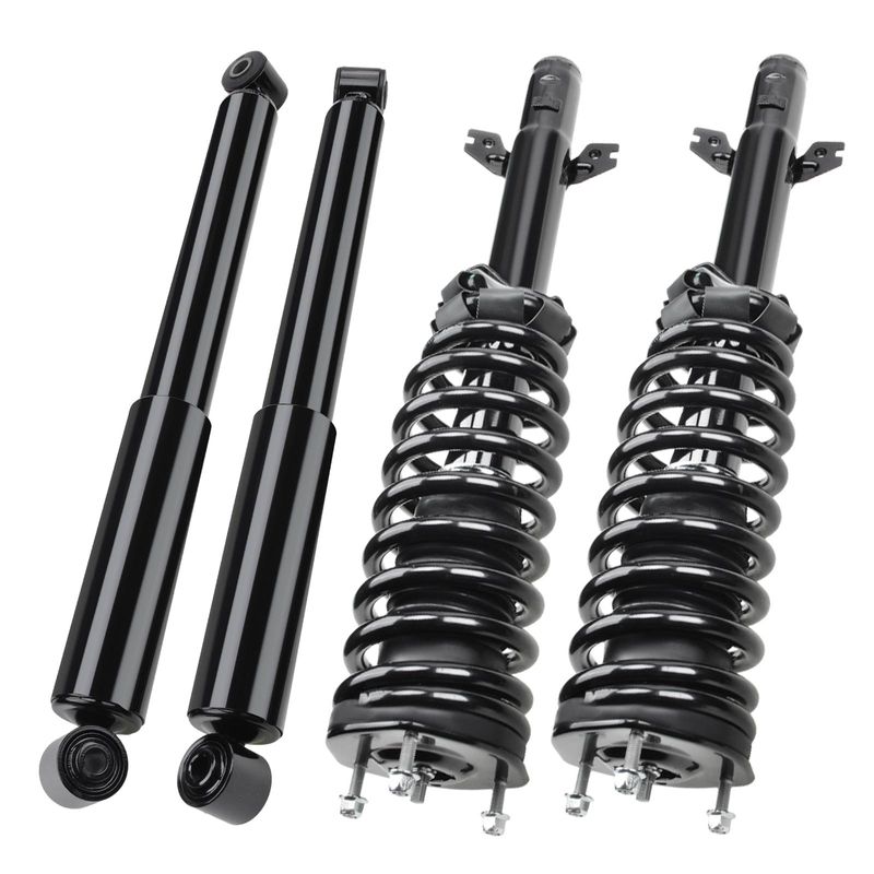 4 Pcs Front & Rear Complete Strut & Coil Spring Assembly for 2012 Mazda 6