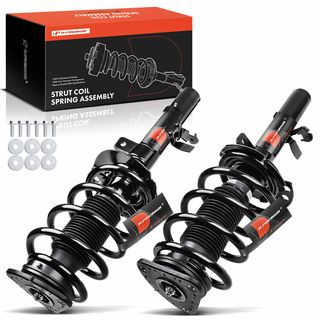 2 Pcs Front Complete Strut & Coil Spring Assembly for Lincoln MKC 2015-2019