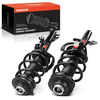 2 Pcs Front Complete Strut & Coil Spring Assembly for Jeep Cherokee KL 14-23 AWD with 19-Inch Wheel