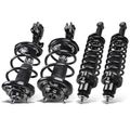 4 Pcs Front & Rear Complete Strut & Coil Spring Assembly for 2008-2010 Mitsubishi Lancer