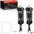 2 Pcs Rear Complete Strut & Coil Spring Assembly for 2013 Honda Accord