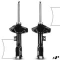 2 Pcs Front Shock Absorber for 2008-2015 Mitsubishi Lancer