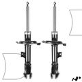 2 Pcs Front Shock Absorber for 2013 Mitsubishi Outlander