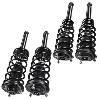 4 Pcs Front & Rear Complete Strut & Coil Spring Assembly for Lexus LS400 1990-1994