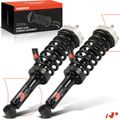 2 Pcs Rear Complete Strut & Coil Spring Assembly for 2013 Volkswagen Touareg