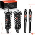 4 Pcs Front & Rear Complete Strut & Coil Spring Assembly for Nissan Frontier 06-15