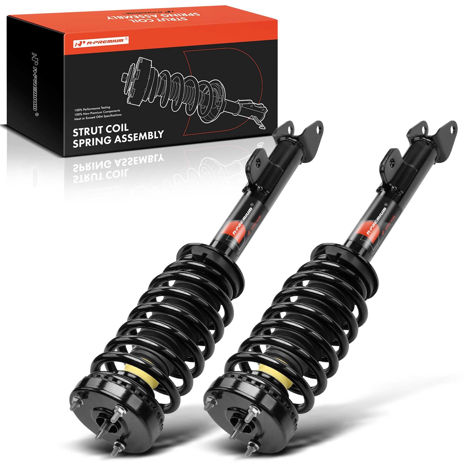 2 Pcs Front Shock Strut & Coil Spring Assembly for 2007 Dodge Charger