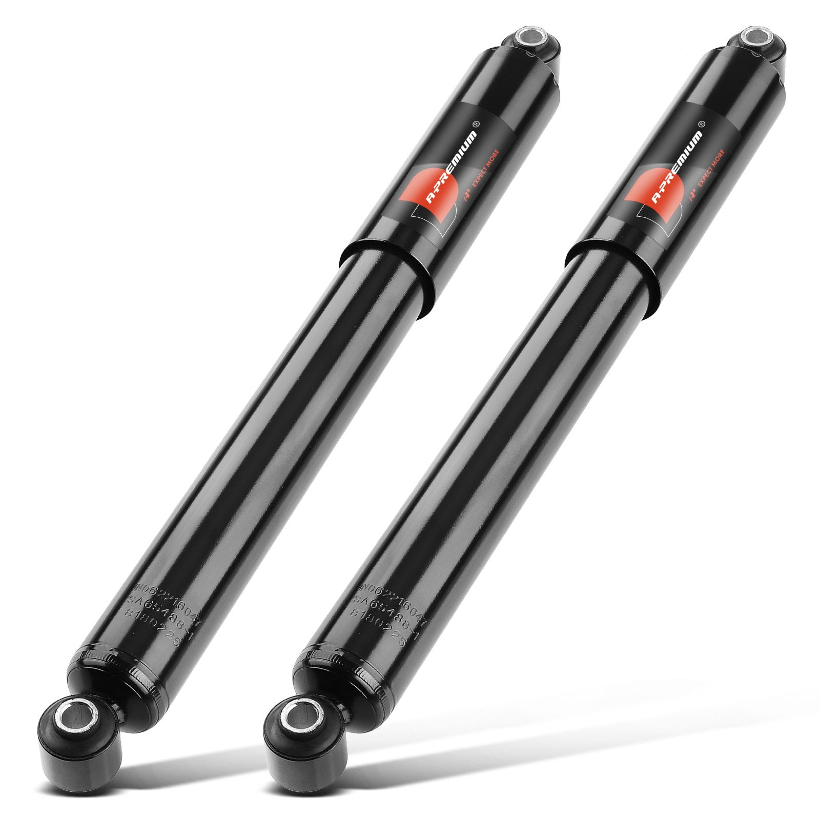 Pair Front Shock Absorbers For Ford F-650 & F-750 (2000-2013, 2015) - Gas, Double Pipe
