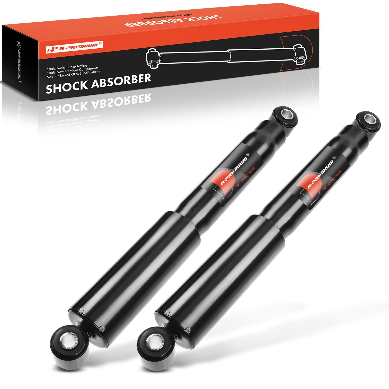 2 Pcs Rear Shock Absorber for 2017 Ram ProMaster 2500