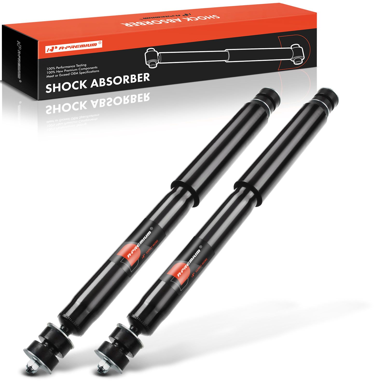 2 Pcs Shock Absorber for 1998 International Harvester 4800