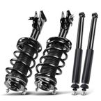 4 Pcs Front & Rear Complete Strut & Coil Spring Assembly for Acura CSX Honda Civic