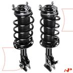 2 Pcs Front Complete Strut & Coil Spring Assembly for Acura CSX Honda Civic 06-11