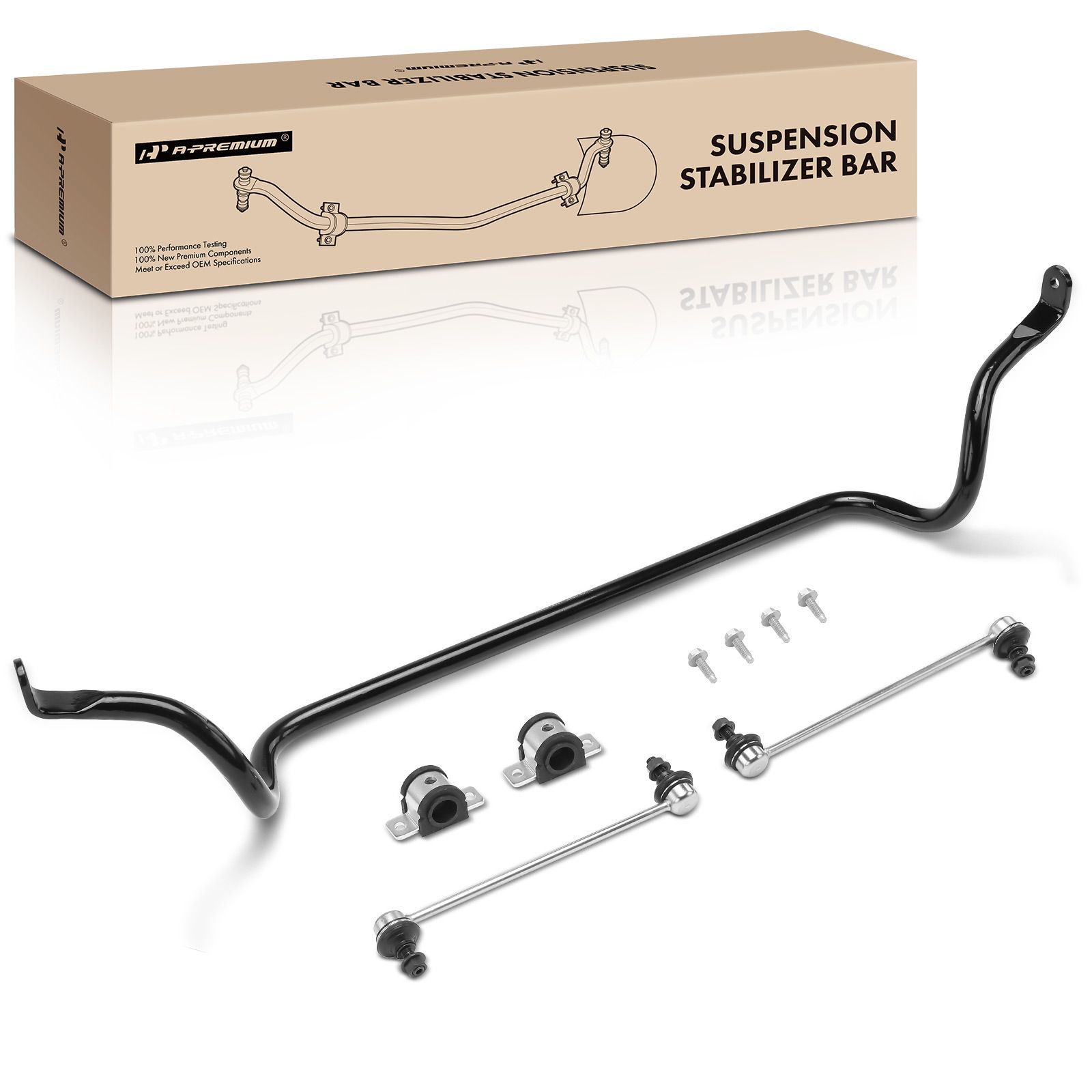 Front Suspension Sway Bar with Bushing Kit for Jeep Compass Patriot 07