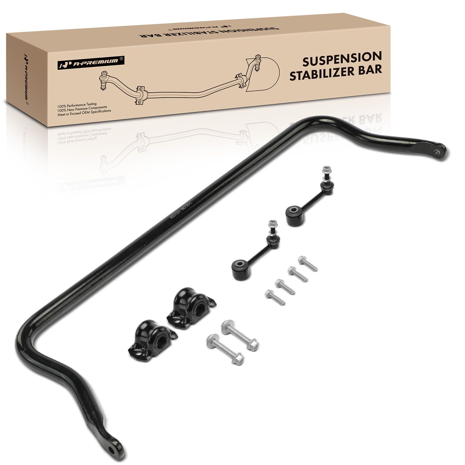 Front Suspension Sway Bar with Bushing Kit for 2011 Jeep Wrangler