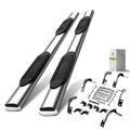 6 Inch Chrome S/S 304 Oval Straight Side Step Bars for 2011-2023 Ram 3500