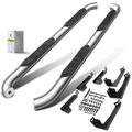 3 Inch Chrome S/S 304 Round Side Step Bars for 2022 Jeep Grand Cherokee