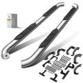 3 Inch Chrome S/S 304 Round Side Step Bars for 2021 Jeep Gladiator